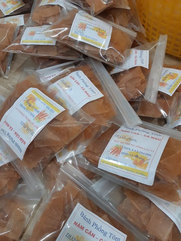 500g bánh phồng tôm cà mau loại ngon