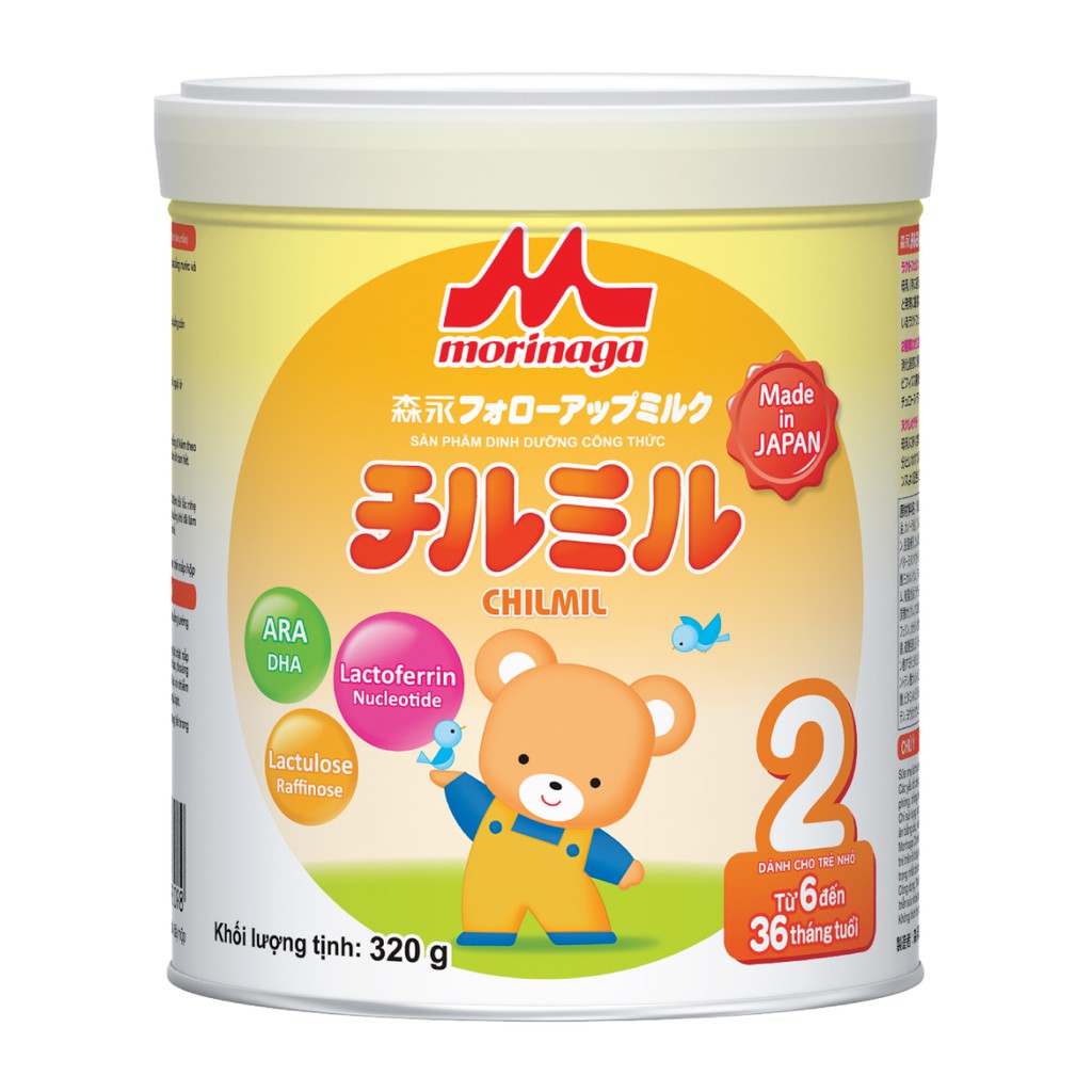Sữa Morinaga Số 2 (Chilmil) 320g