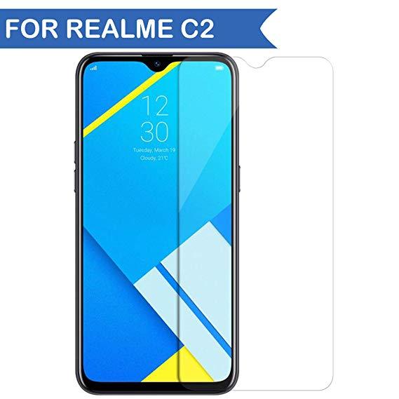 Kính cường lực Trong suốt cho Realme C2