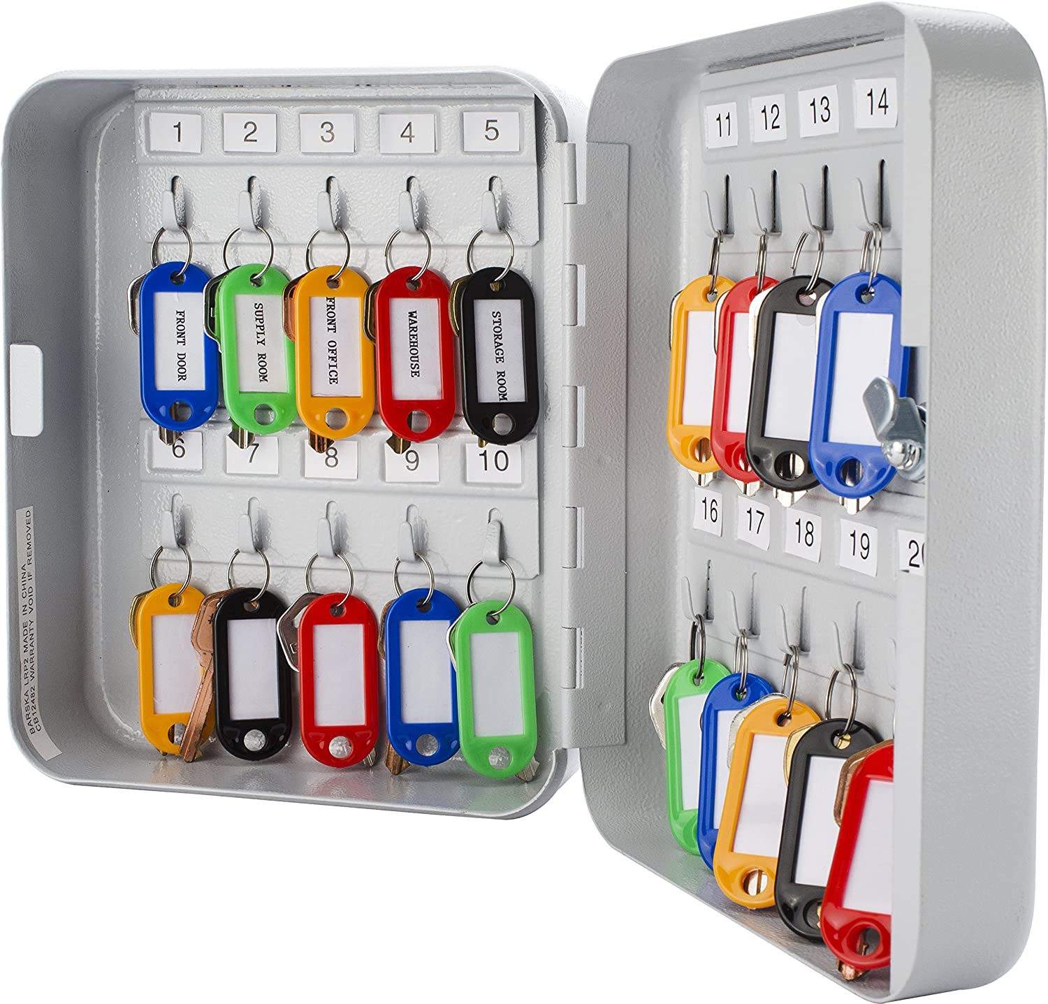 Tủ treo chìa khóa Barska 20- Position Key (20 chỗ móc chìa) (Hãng Barska - Mỹ)