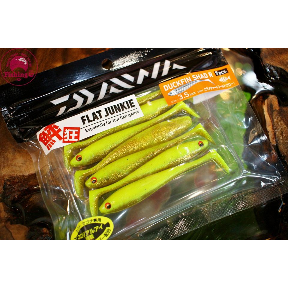 Mồi mềm Daiwa Duck, mồi mềm nhạy cá