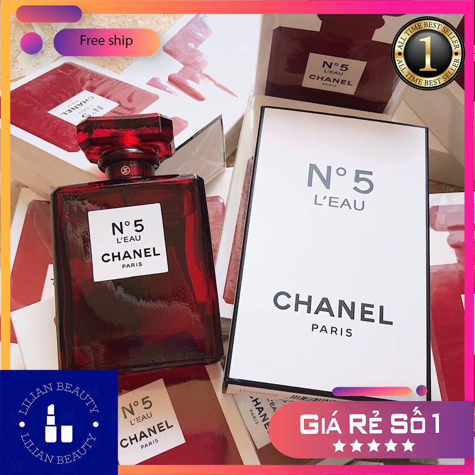 Nước Hoa nữ Channel N5 RED EDITION 100 ml
