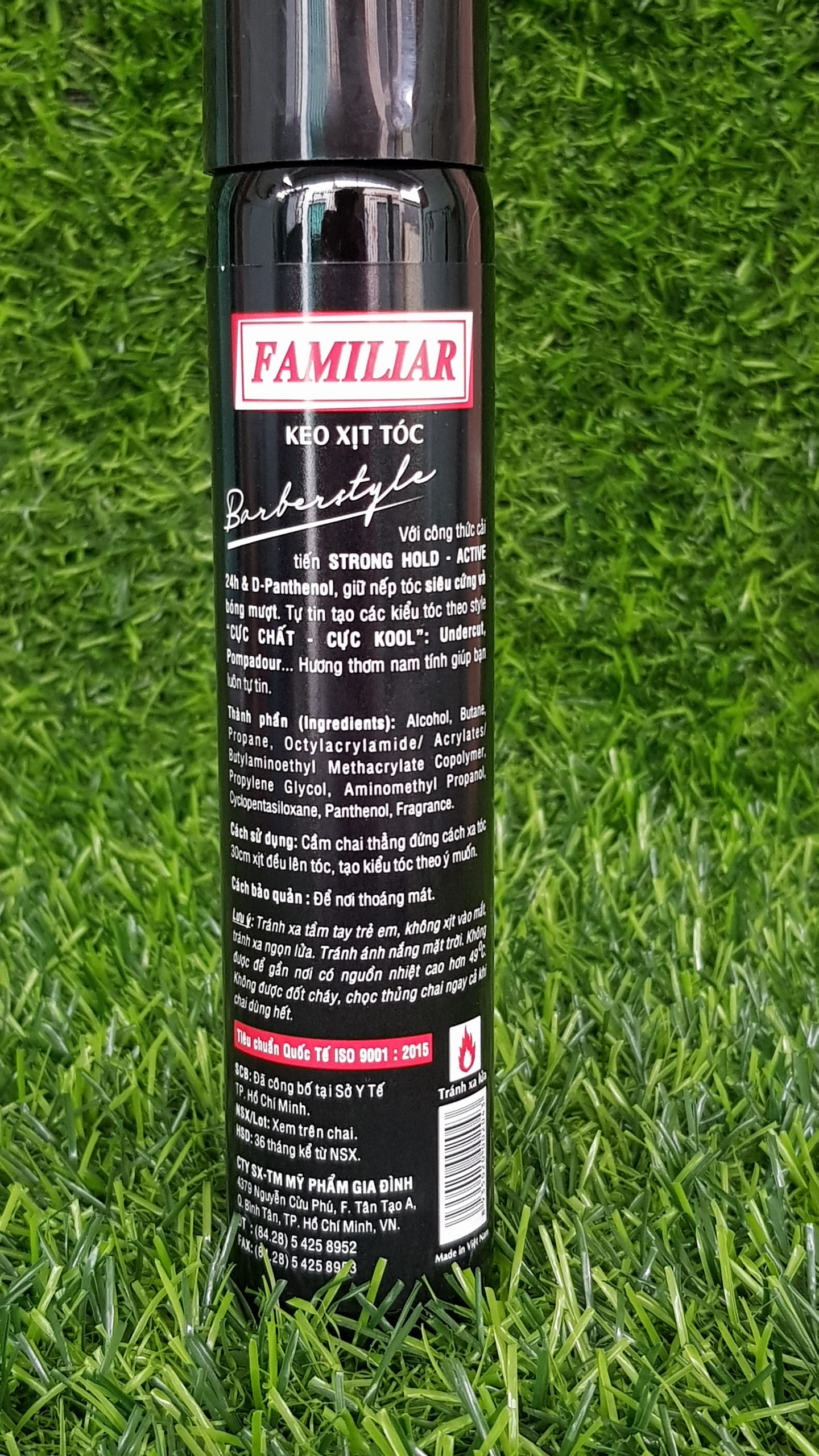 [HCM]Keo xịt tóc cứng Familiar 100ml