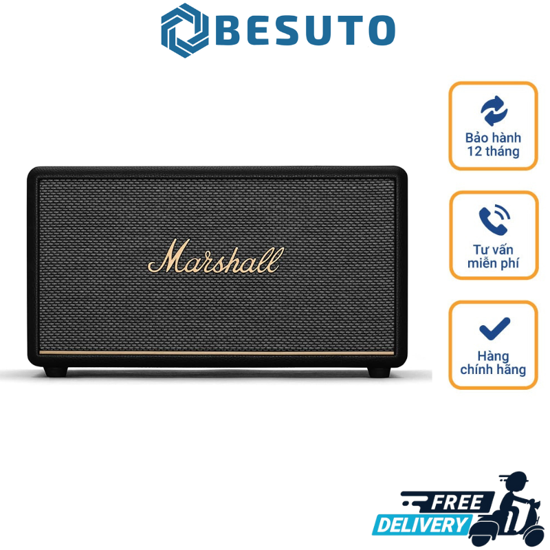 Marshall Stanmore III Bluetooth Wireless Speaker,Black