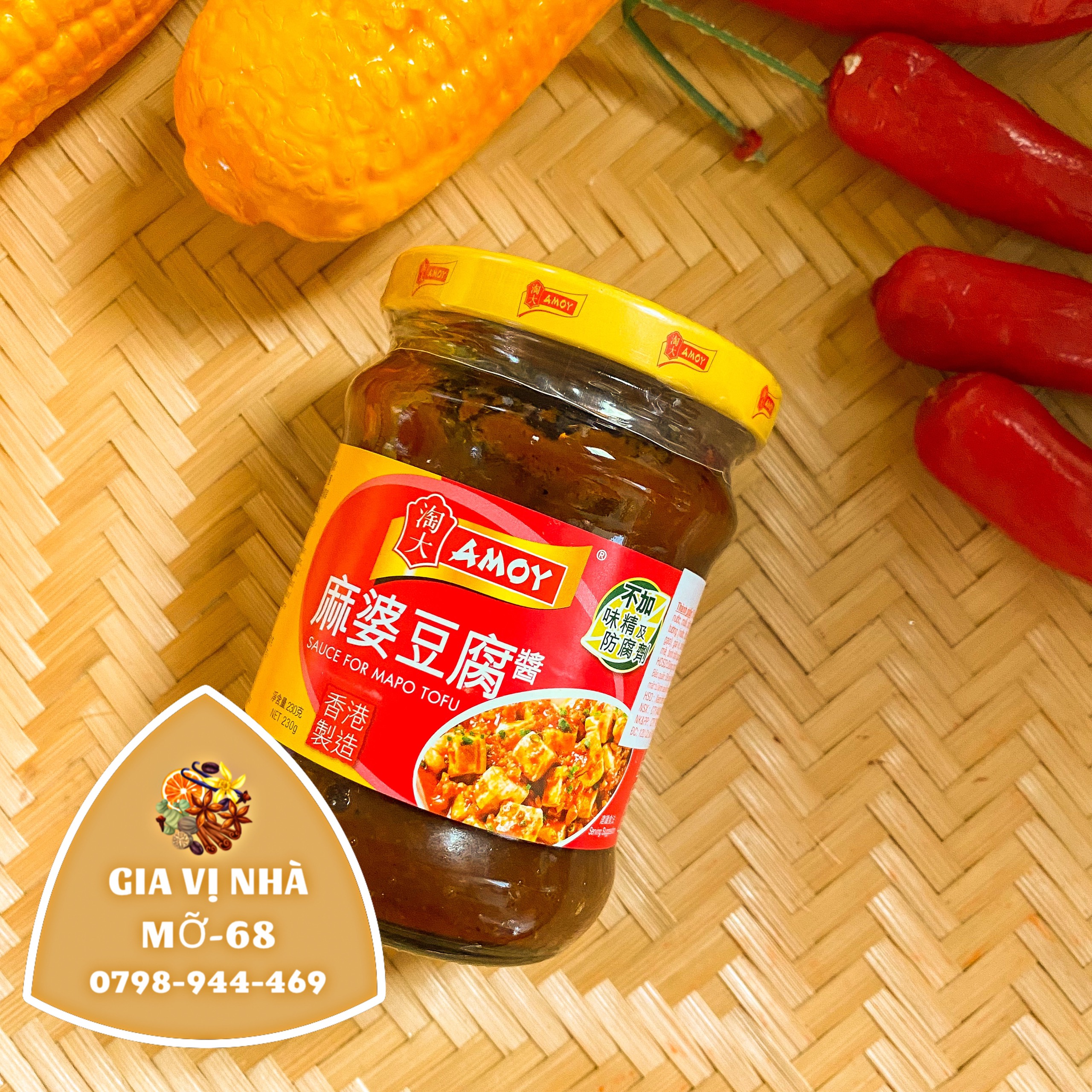 Sốt đậu hủ tứ xuyên mapo tofu amoy hong kong - gói 80gr