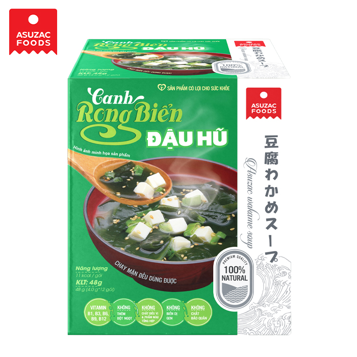 Canh rong biển ăn liền gói lẻ