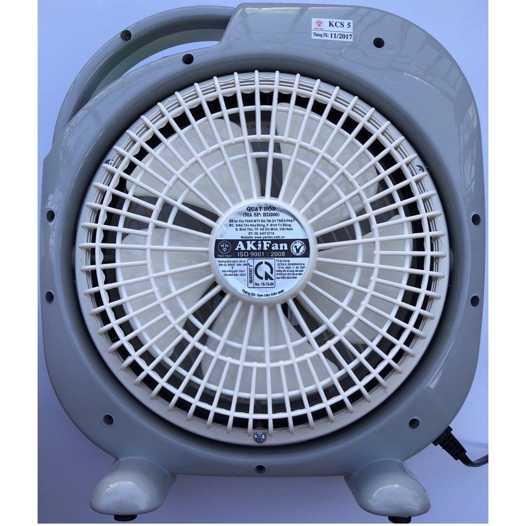 [HCM]Quạt hộp AKIFAN BD200