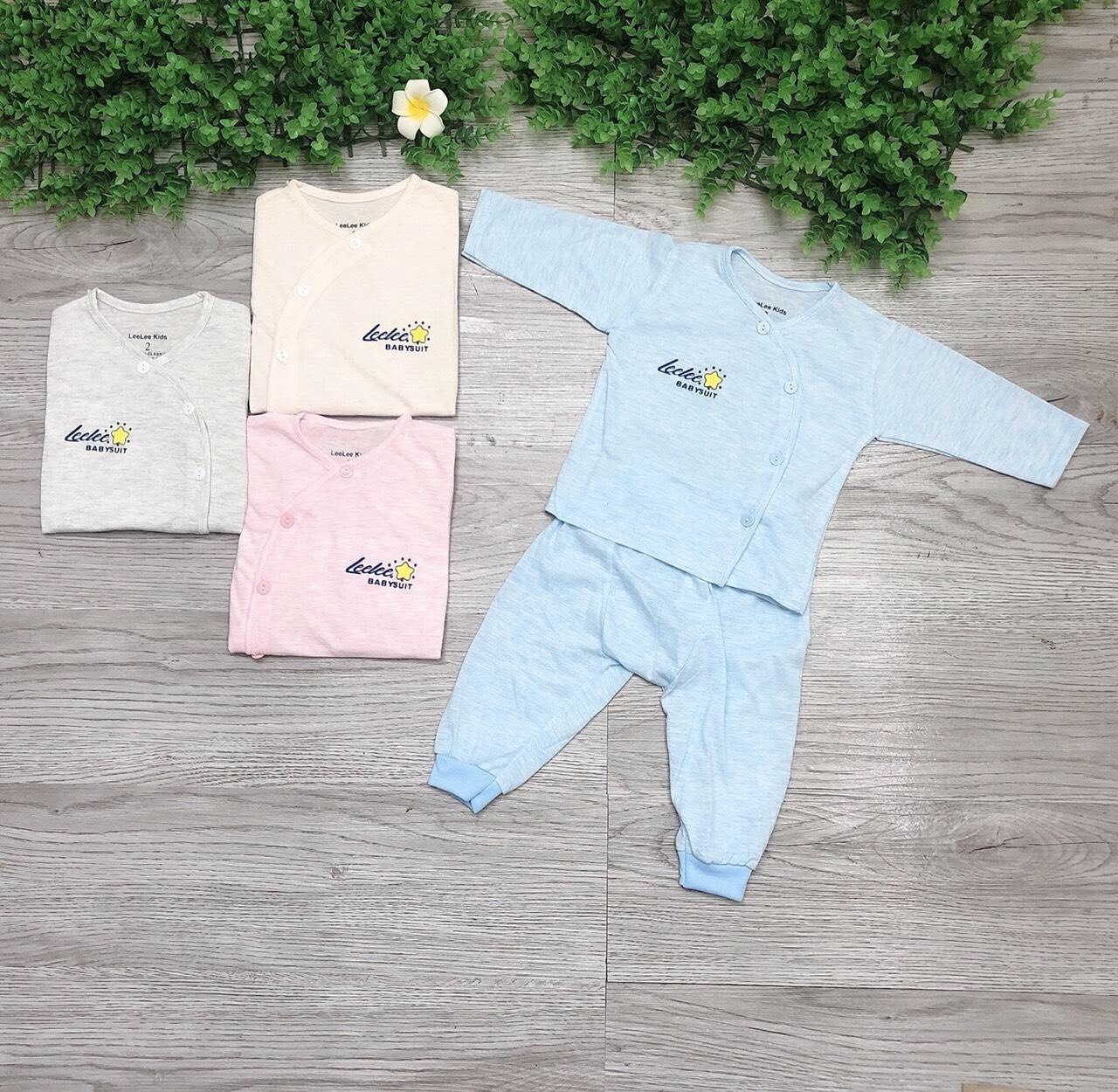 Bộ quần áo dài tay LeeLee babysuit cho bé