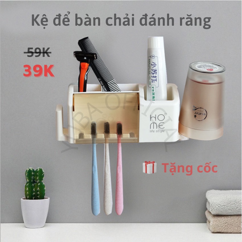 BÁO GIÁ Kệ Đựng Bàn Chải | Shopee Lazada Sendo Tiki mới nhất 50 Kệ để bàn chải đánh răng HOME life style, kệ đựng bàn chải đánh răng treo tường