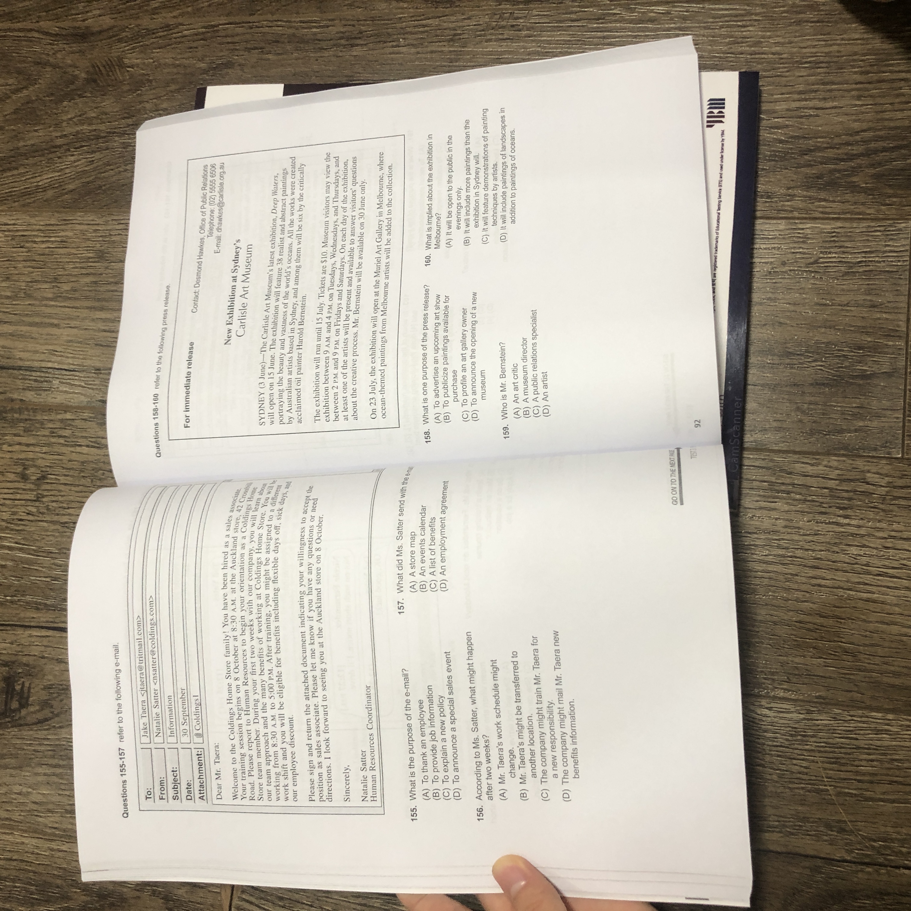 Bộ sách luyện thi  ETS 2020 TOEIC (File nghe và đáp án gửi qua mail)