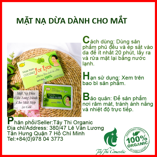 Miếng Đắp Mí Mắt Cửu Long 1 Hộp