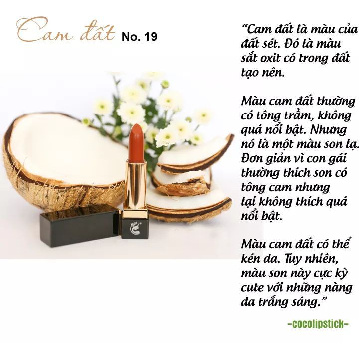 son môi dầu dừa Bến Tre