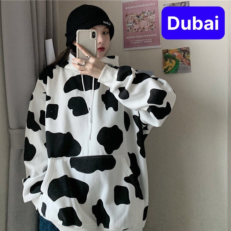 ÁO KHOÁC HOODIE NAM NỮ BÒ SỮA NHẬT BẢN HÀ LAN CHẤT VẢI DÀY PHOM FORM RỘNG CHỐNG NẮNG, NÓNG ĐÔNG HÈ HOT TREND - DUBAI FASHION