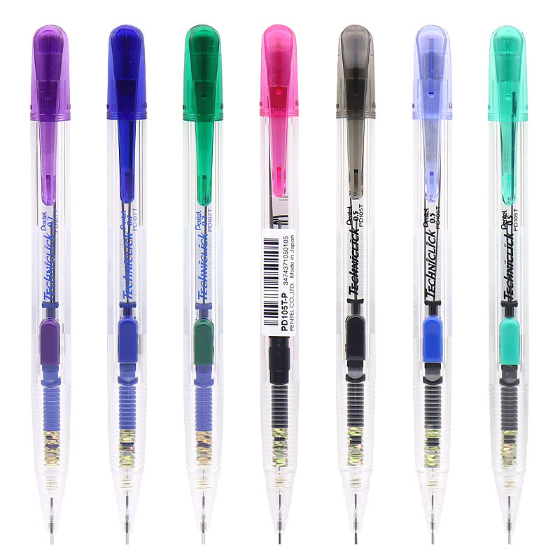 Bút chì kim bấm giữa thân trong pentel pd105t nét 0.5mm