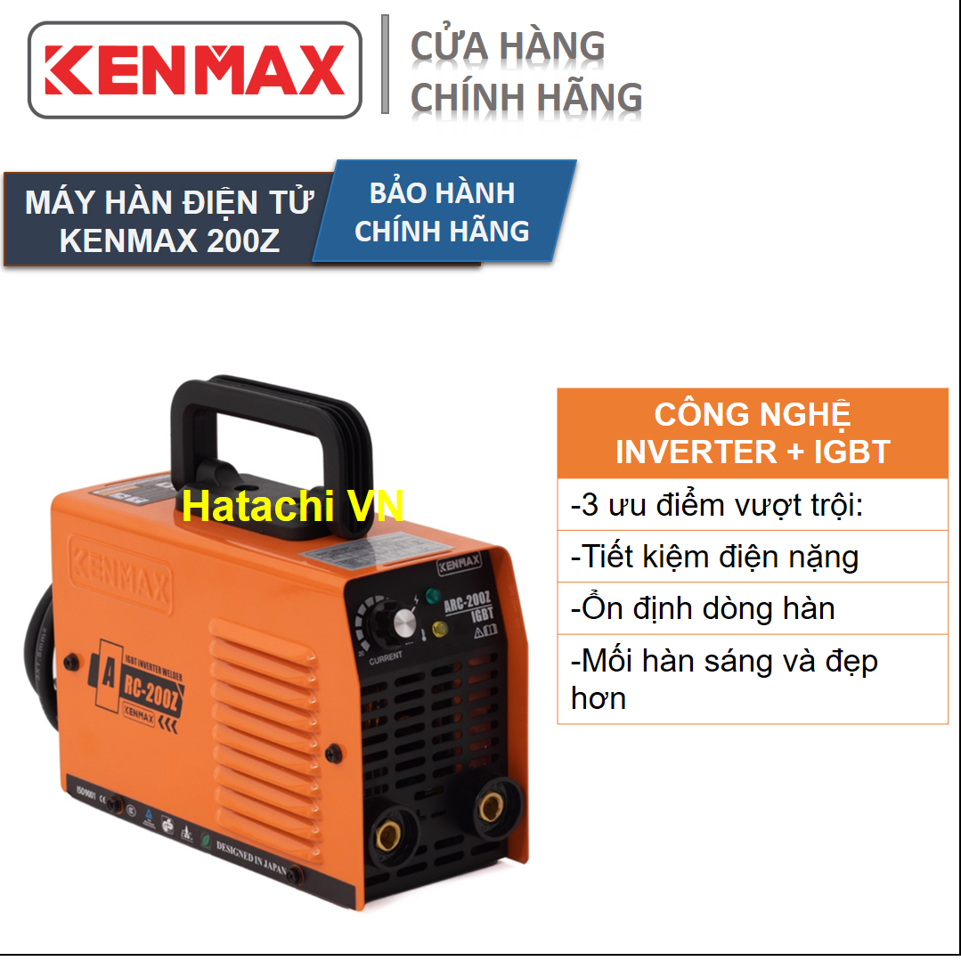 Máy hàn - Máy hàn điện tử - Kenmax ARC 200Z