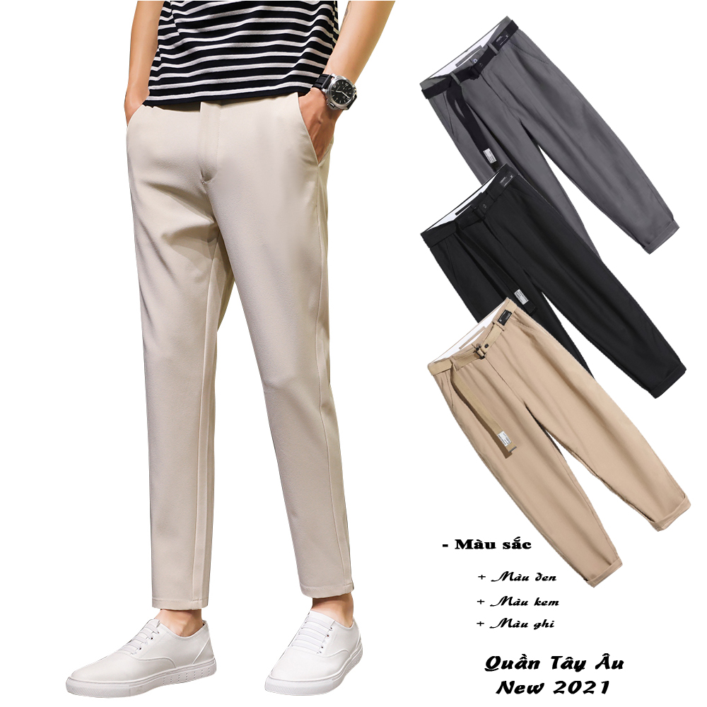 Quần Tây Âu Quần Chinos Nam Dáng Baggy Hàn Quốc Kiểu Dáng Thanh Lịch Mẫu Mới Hot Trend Năm 2024 FORHIMCS2 JOGGER 9000066C10