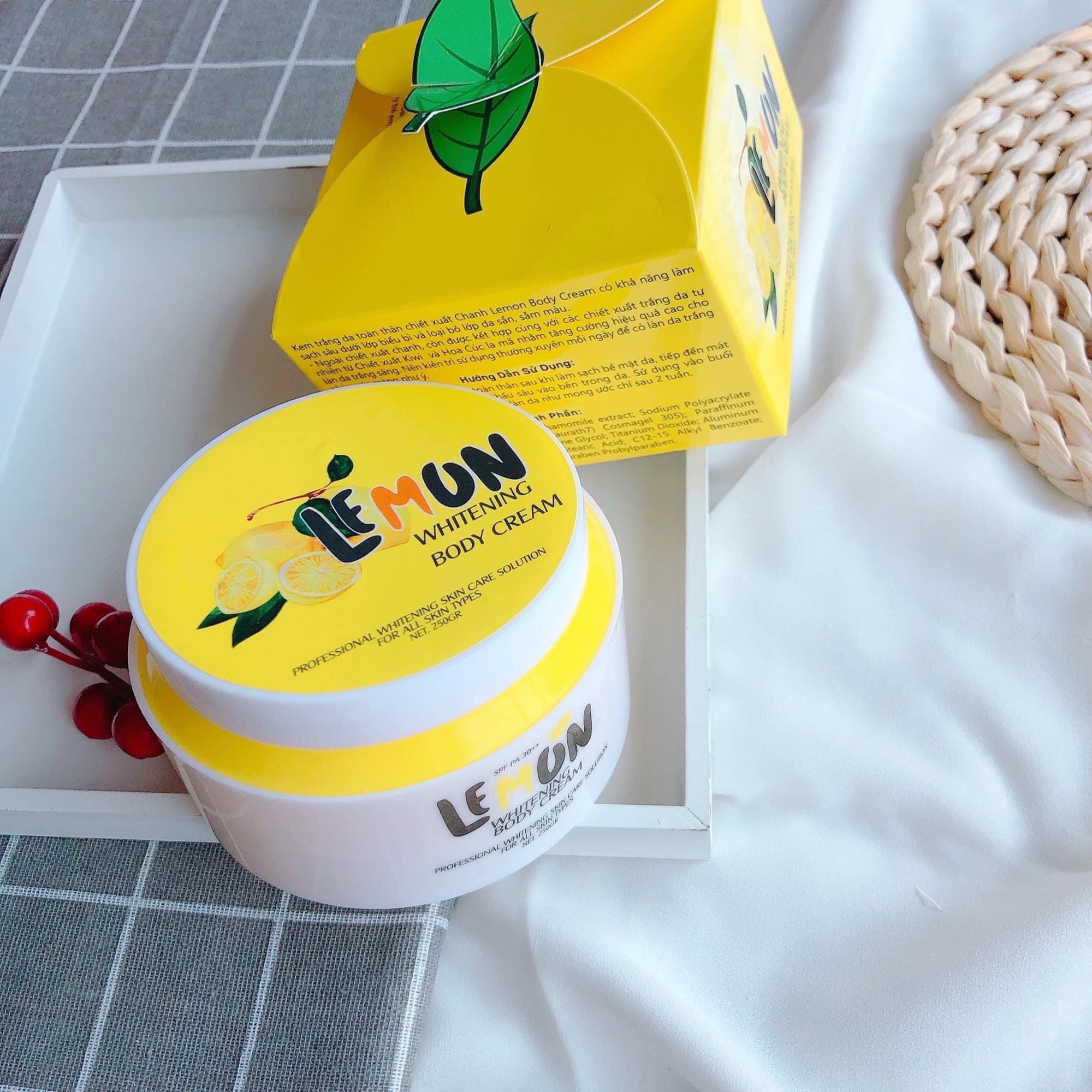 [HCM]Kem body chanh LEMON