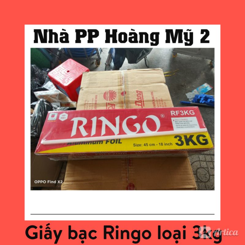 [HCM]Giấy Bạc Nướng Thực Phẩm Ringo Loại 3Kg