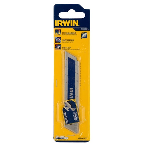 18mm lưỡi dao rọc giấy bi-metal irwin 1050710218mm lưỡi dao rọc giấy bi-metal irwin 10507102