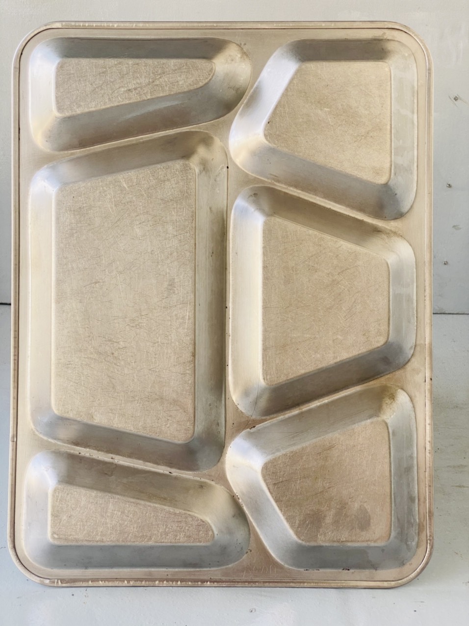 [HCM]Khay inox Mỹ xưa  khay ăn US