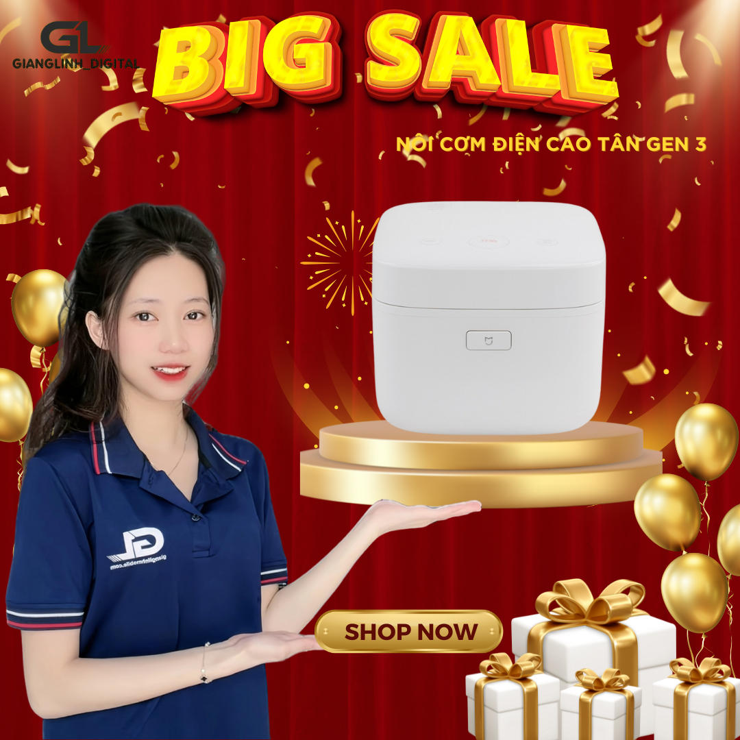 Nồi Cơm Điện Cao Tần Xiaomi IH-RICE COOKER gen 3 (3L/4L)