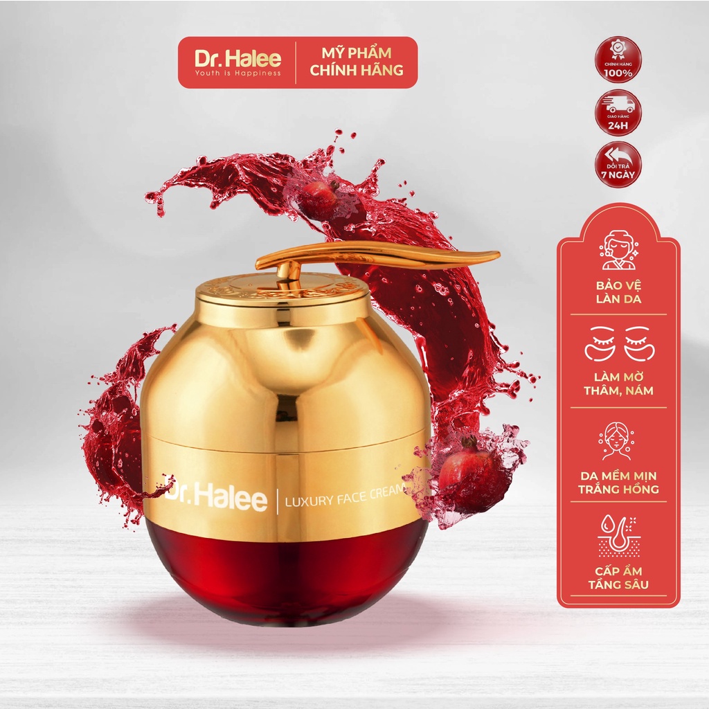 Kem Face Ruby Lựu Đỏ Drhalee