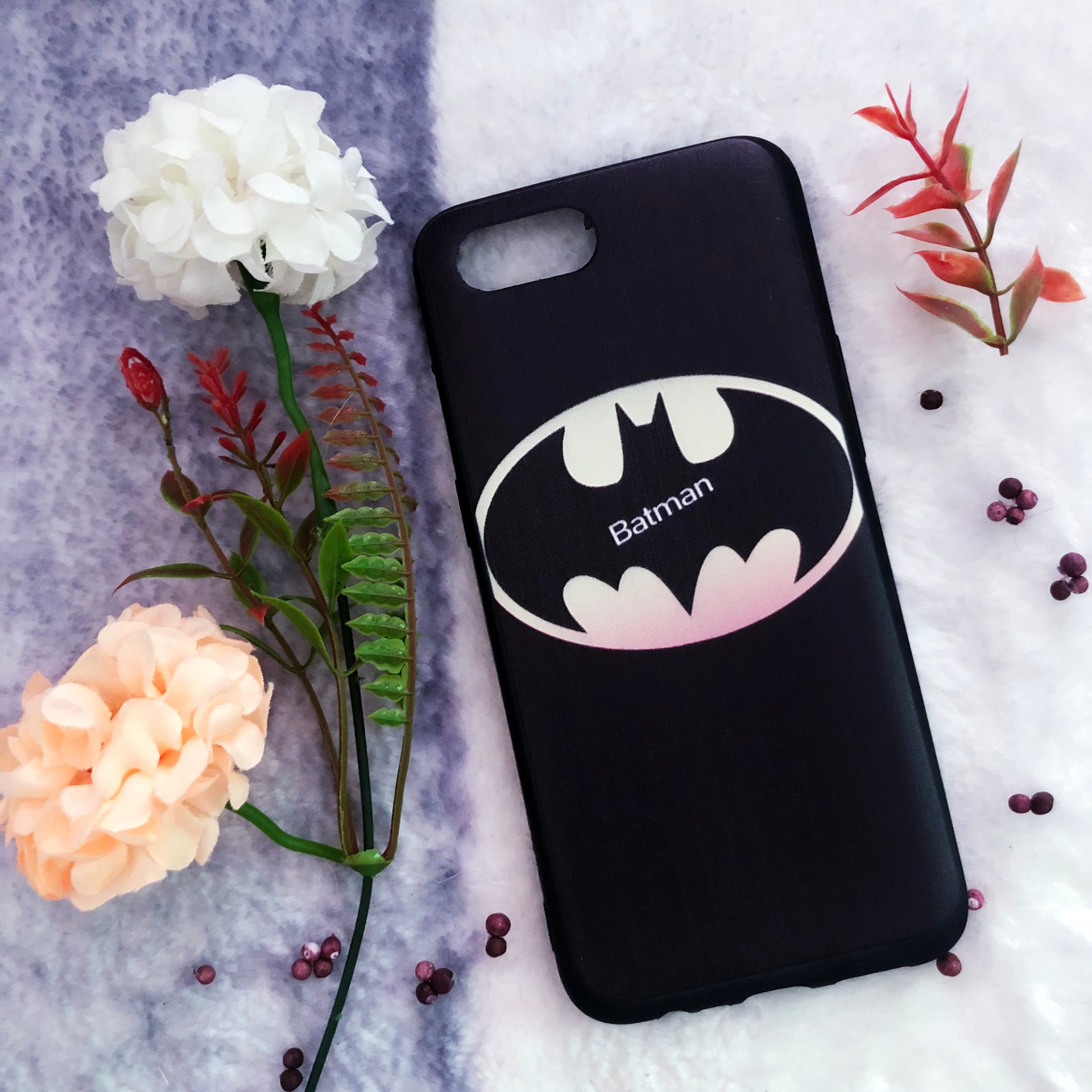 [Nhiều Mẫu] Ốp lưng dẻo Oppo A1K (Thân đen - in hình siêu cute)