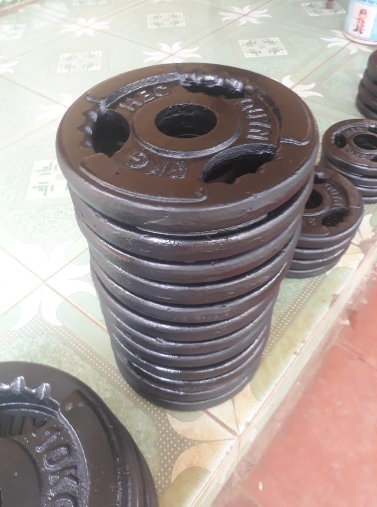 Bánh Tạ Gang Đúc Lỗ To phi 50