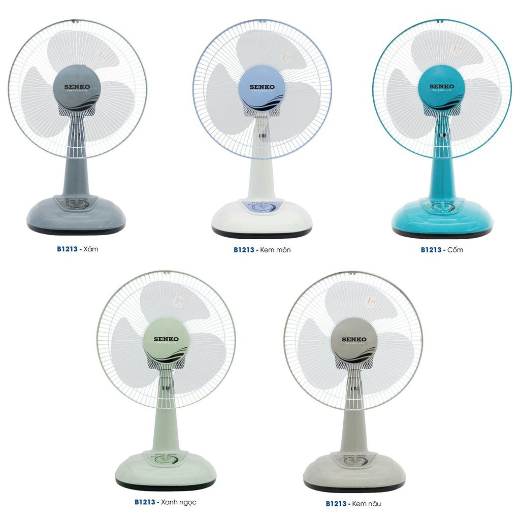 Quạt bàn senko B1213 - [ Làm Mát Diện Tích Rộng]