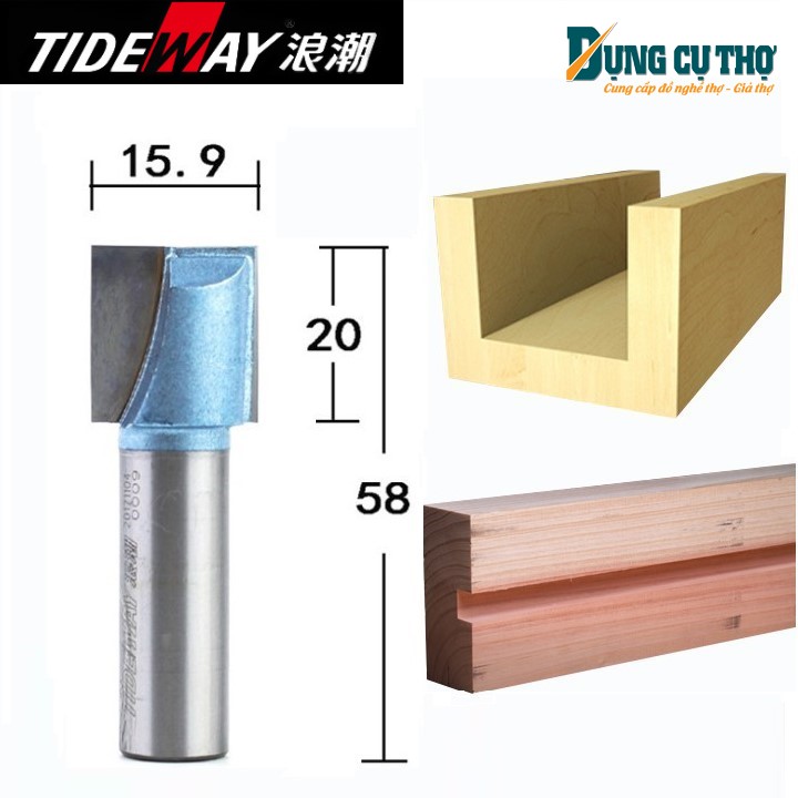 [Chính hãng] Mũi soi vuông Tideway LC0106 cốt 12,7mm