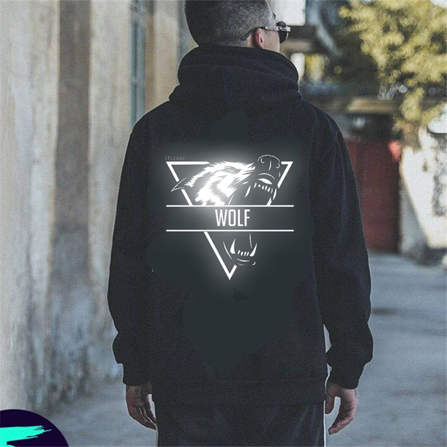 [HCM]Áo Hoodie Phản Quang Nam Nữ Sói 2