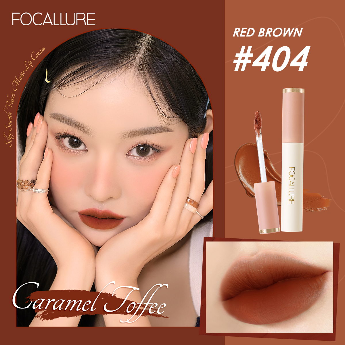 FOCALLURE Son kem lì mềm mịn và dễ tán