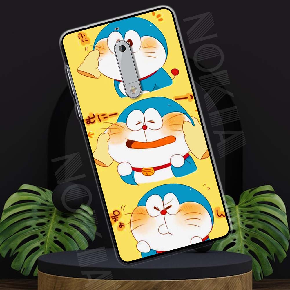 Ốp lưng Nokia 5 mẫu BST Doraemon. One Piece, Dragon ball