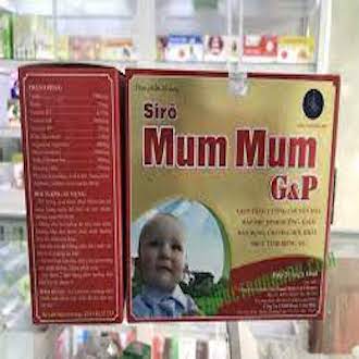 siro ăn ngon mum mum g&p