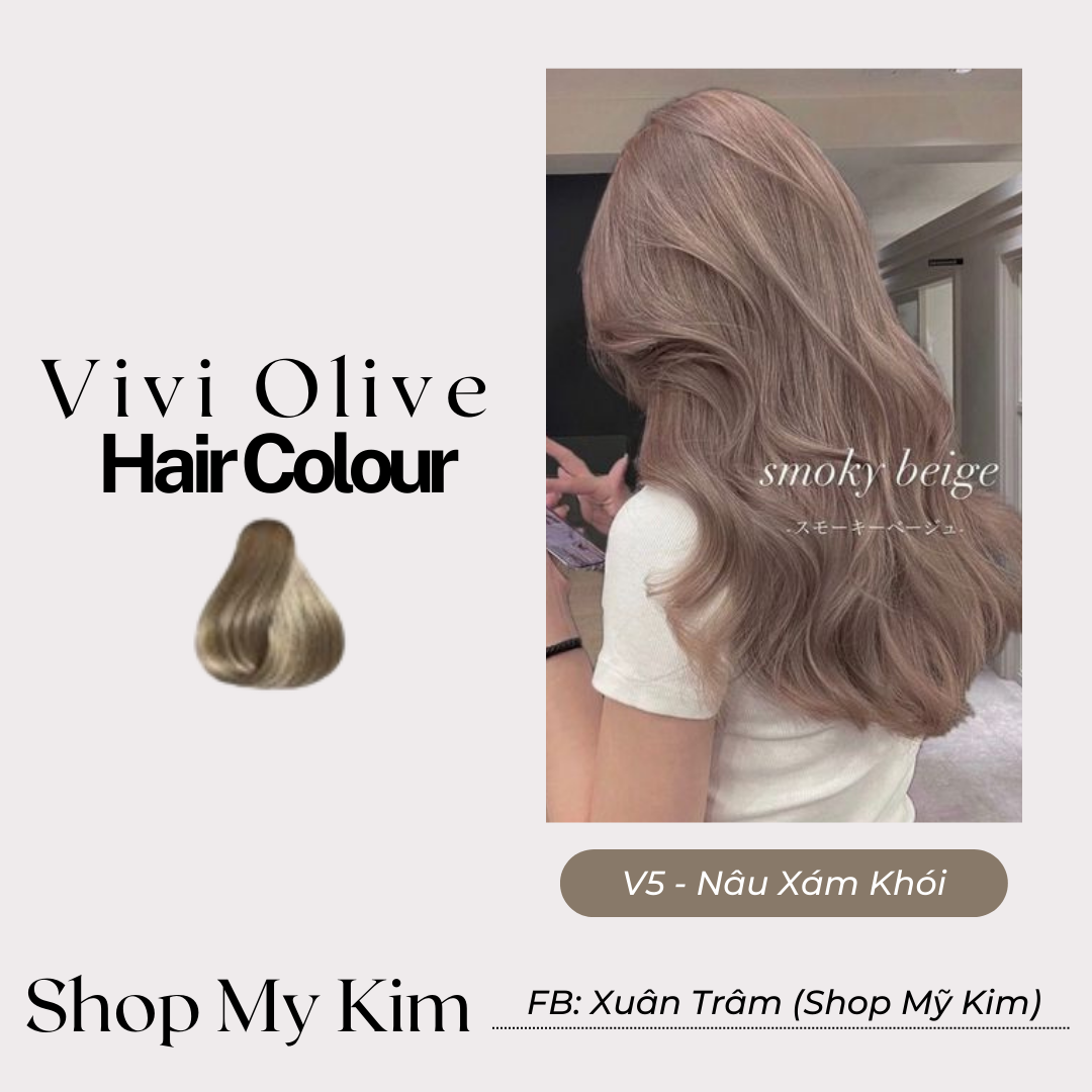 Thuốc Nhuộm Tóc Phủ Bạc Vivi Olive