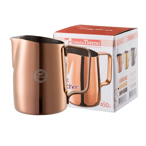 [HCM]Ca đánh sữa Tiamo mũi nhọn 450ml