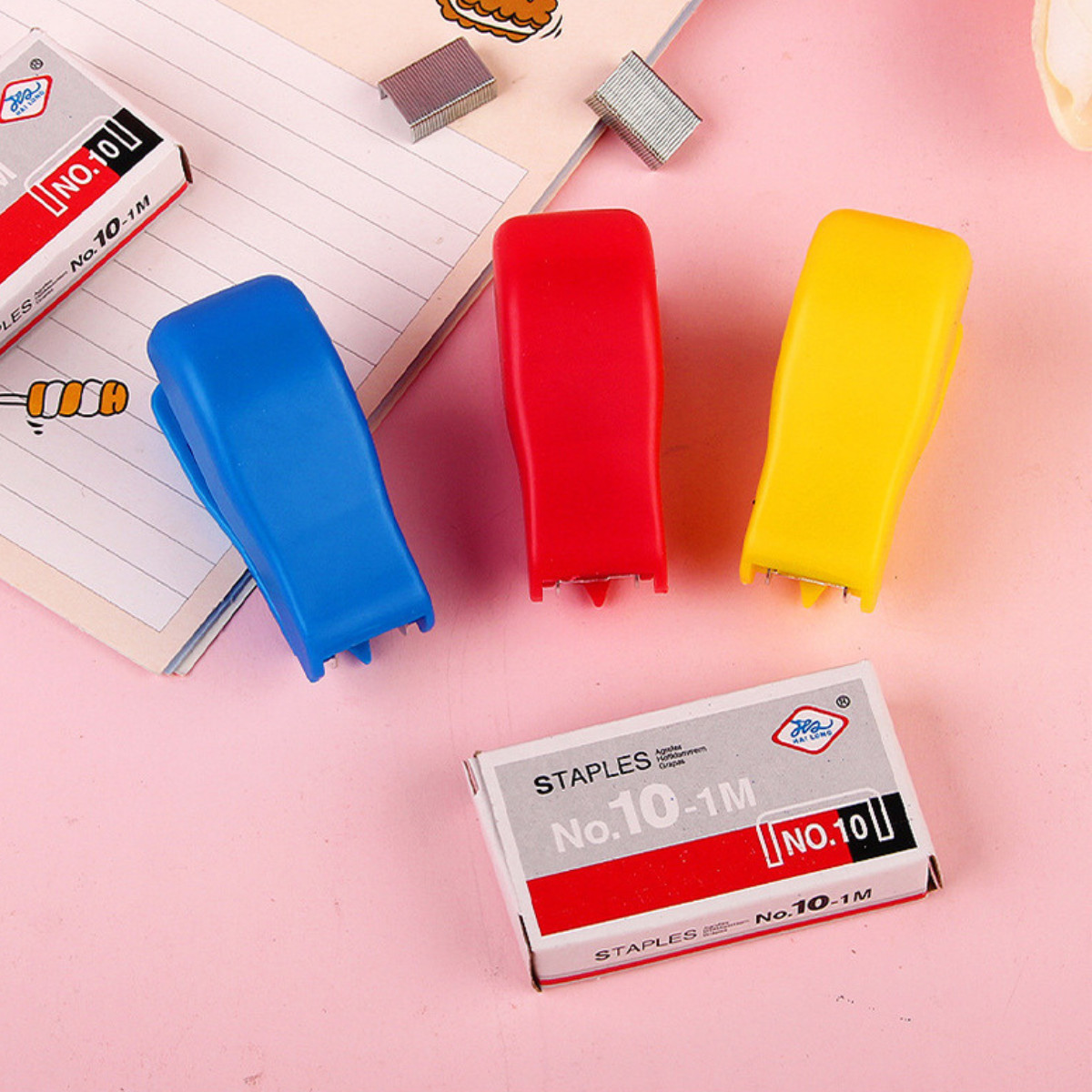 DỤNG CỤ BẤM KIM MINI DỄ THƯƠNG DÀNH CHO HỌC SINH