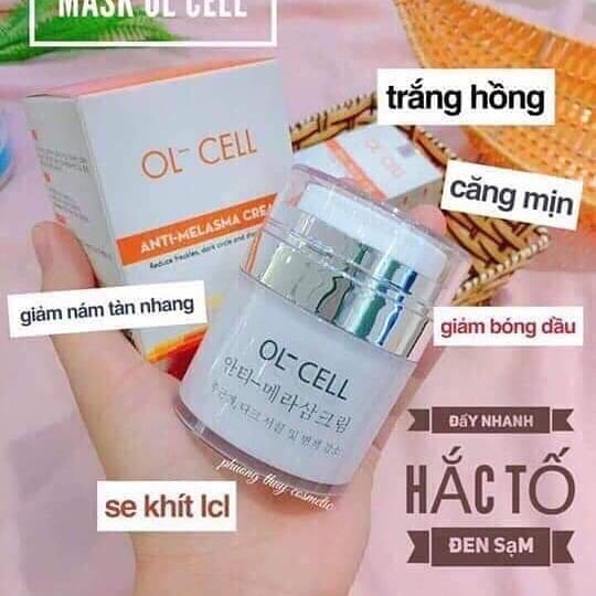 Kem Hút Nám Thải Độc OL-CELL Hàn Quốc Hút độc tố, giảm nám, tàn nhang, thải độc chì và giảm thâm mụn