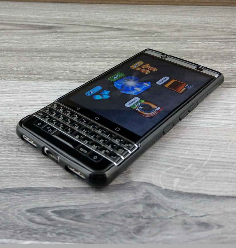 Ốp Lưng ionecase Blackberry Keyone Dẻo Màu Đen