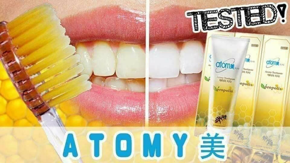 [HCM]Kem đánh răng Atomy Tuýp 200gam