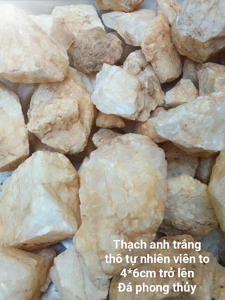 Đá Thach Anh Dãi Nền 1 Kg - Đá Phong Thủy