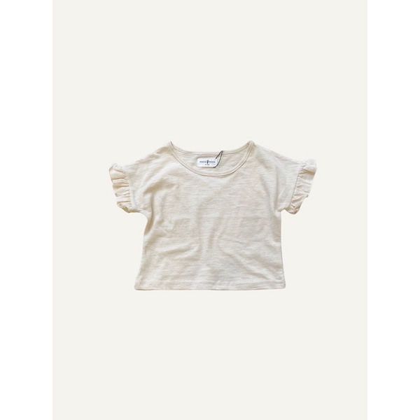 Slub Croptop Shirt Macro & Micro (Áo Bé Gái Dáng Lửng)