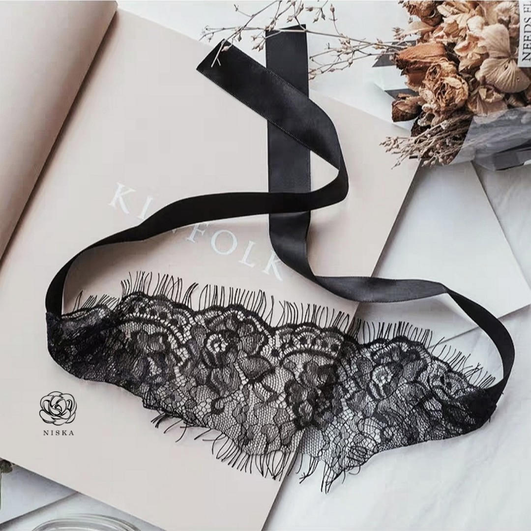Bịt mắt ren (có 2 màu) - Mã S17