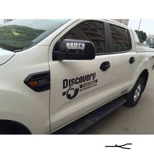 Tem dán sườn xe Dicovery Channel 2 chiếc