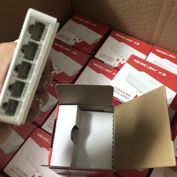 Bộ Chia Mạng/ Switch 5 Cổng Mercury S105C, 100MP