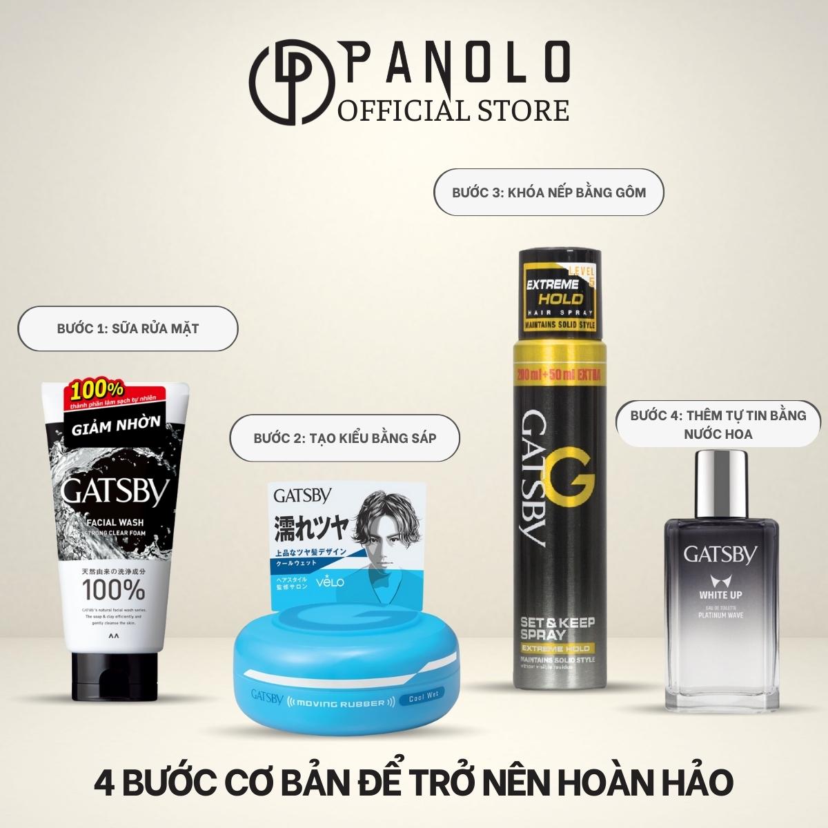 Keo Xịt Tóc Nam Gatsby Set & Keep Spray Extreme Hold 250ml