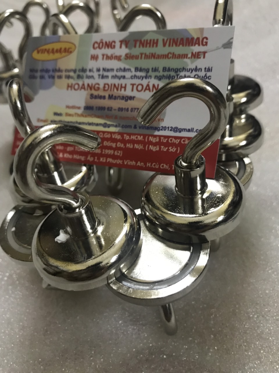 Móc treo nam châm d32MM lực hút cực mạnh