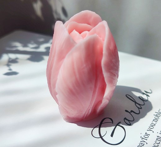 Khuôn Silicon 4D Nụ Hoa Mẫu Đơn