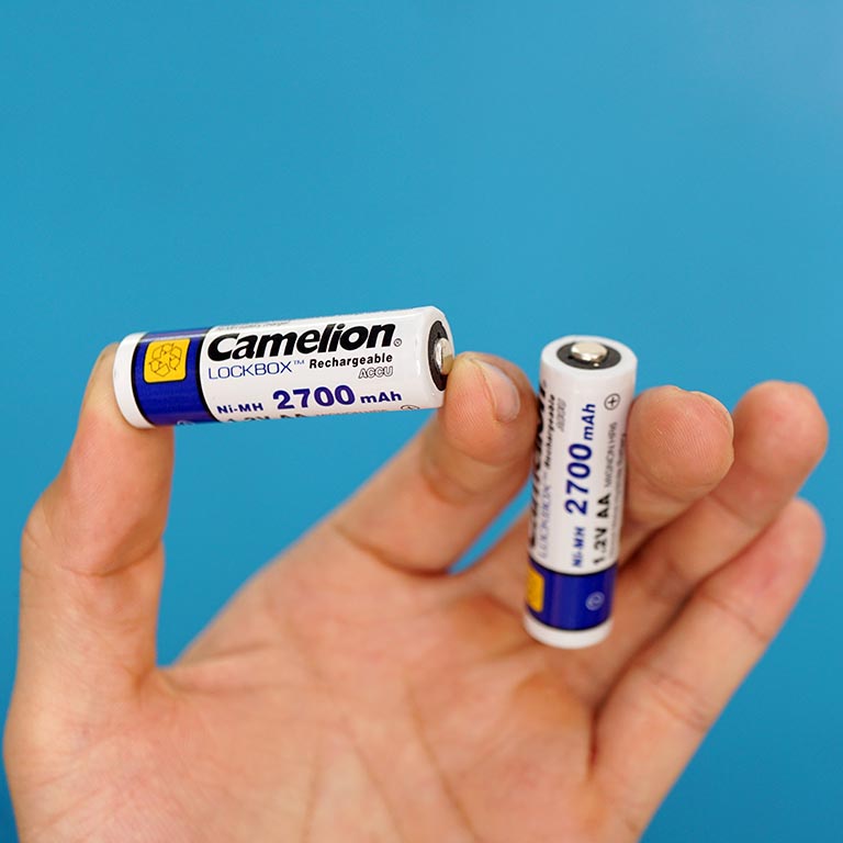 Combo 10 vỉ Pin sạc AA Camelion 2700mah