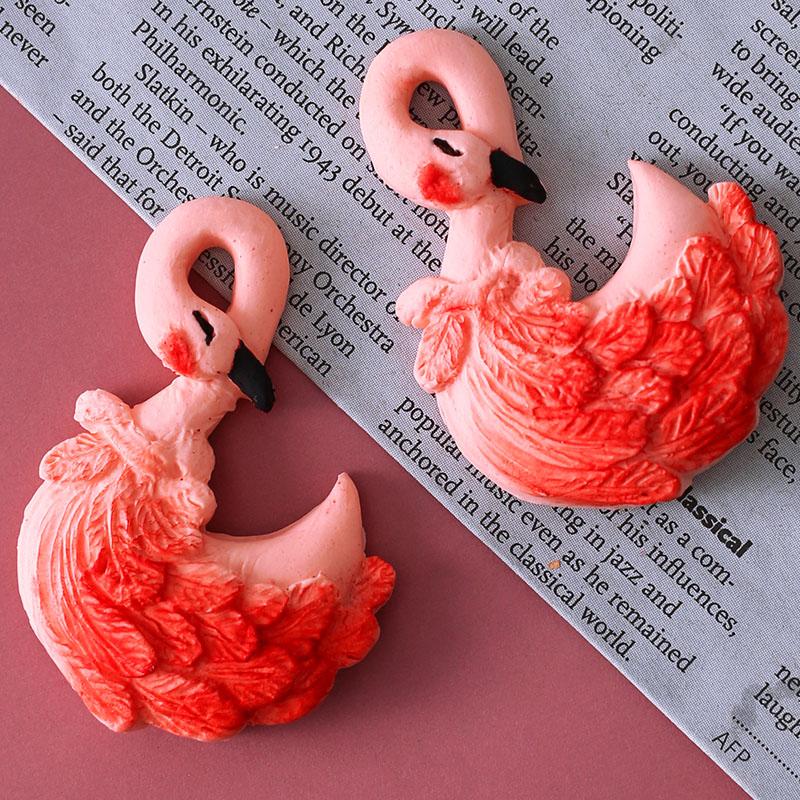 2019 Năm Ngày Valentine Flamingo Bộ Tạo Khuôn Hình Fondant Bánh Trang Trí Chim Liền Cánh Bộ Tạo Khuôn Hình Silicone Little Swan Bộ Tạo Khuôn Hình